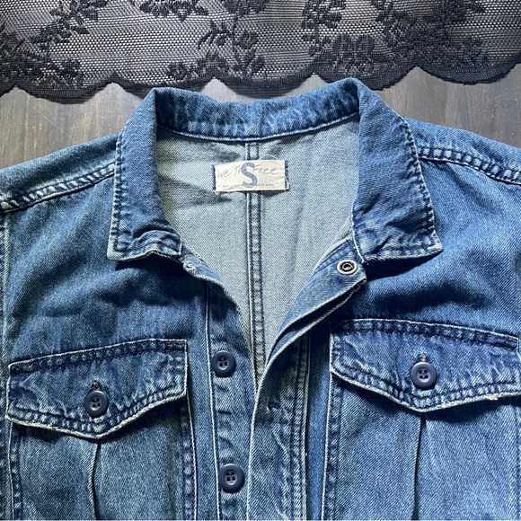 We The Free Blue Denim Jumpsuit - Picture 4 of 9